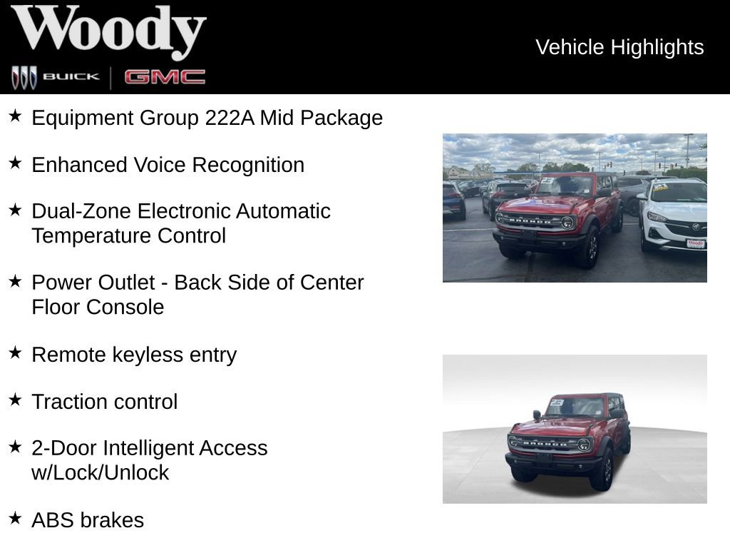Used 2023 Ford Bronco Big Bend AWD/4WD image 4