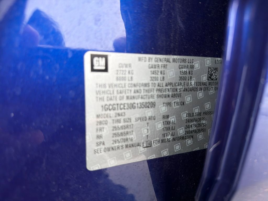 Used 2016 Chevrolet Colorado LT w/ LT Convenience Package image 29