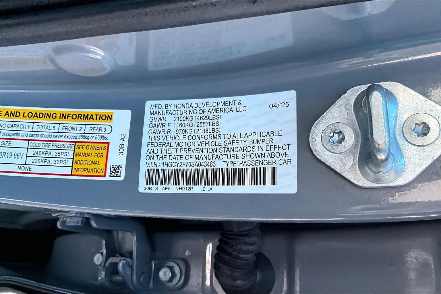 Used 2025 Honda Accord Sport image 29