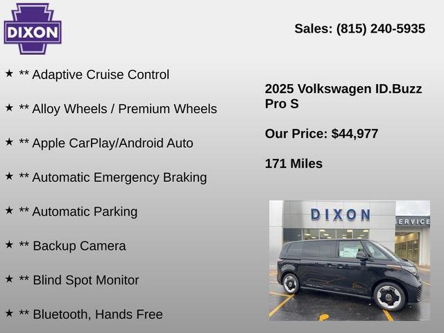 Used 2025 Volkswagen ID. Buzz Pro S RWD image 4