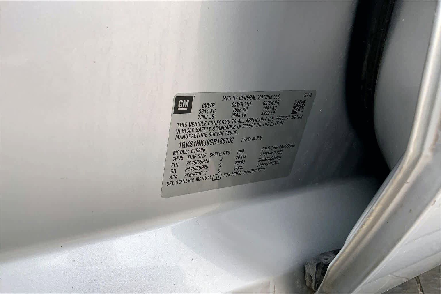 Used 2016 GMC Yukon XL Denali w/ Open Road Package RWD image 34