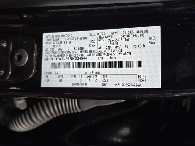 Used 2024 Ford F150 XLT w/ Equipment Group 302A MID image 38