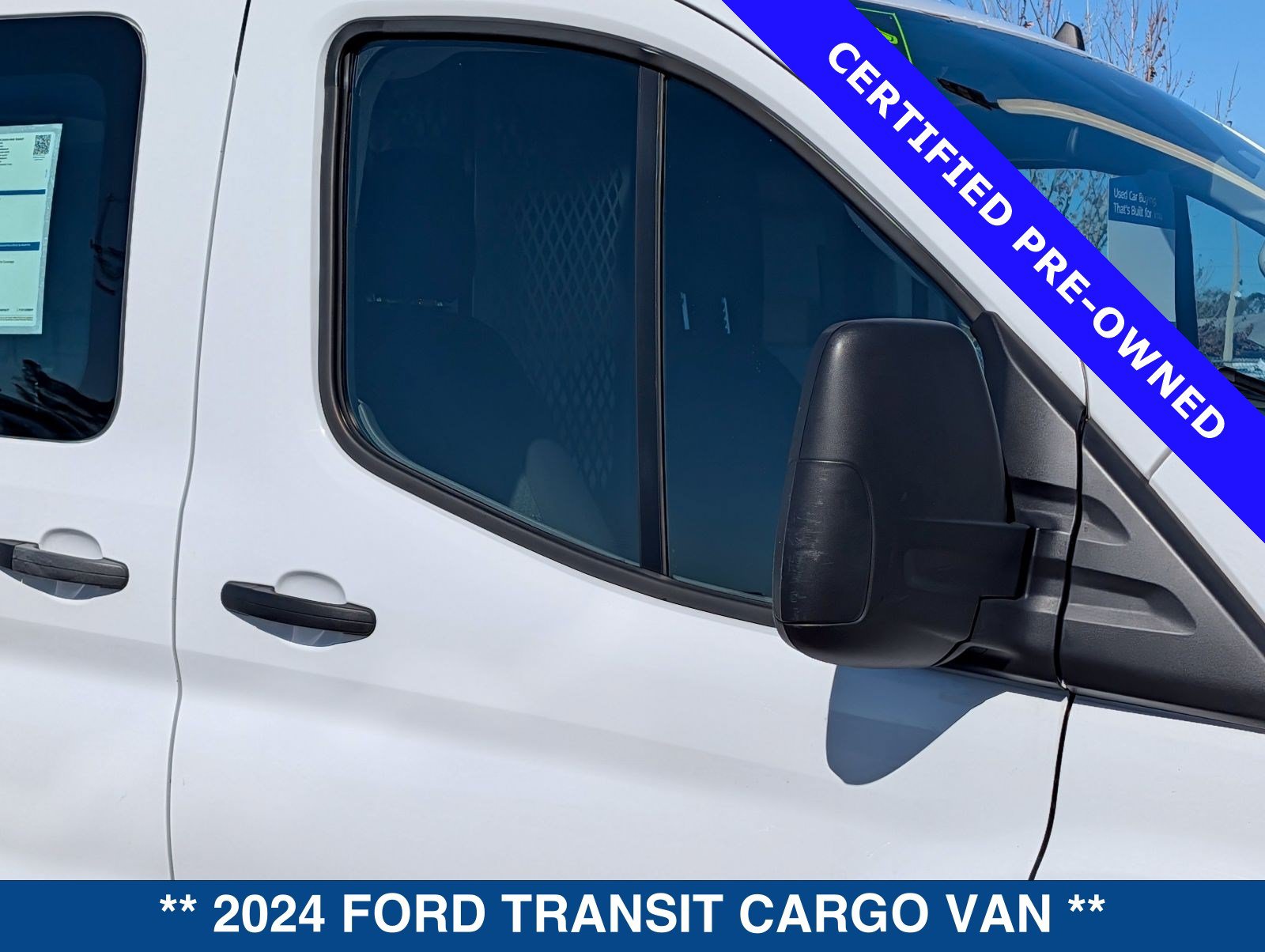Certified 2024 Ford Transit 250 Low Roof w/ Exterior Upgrade Package RWD image 11