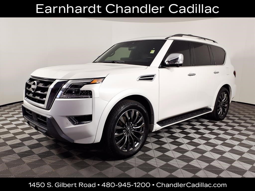 Used 2023 Nissan Armada Platinum w/ Captain's Chairs Package image 1