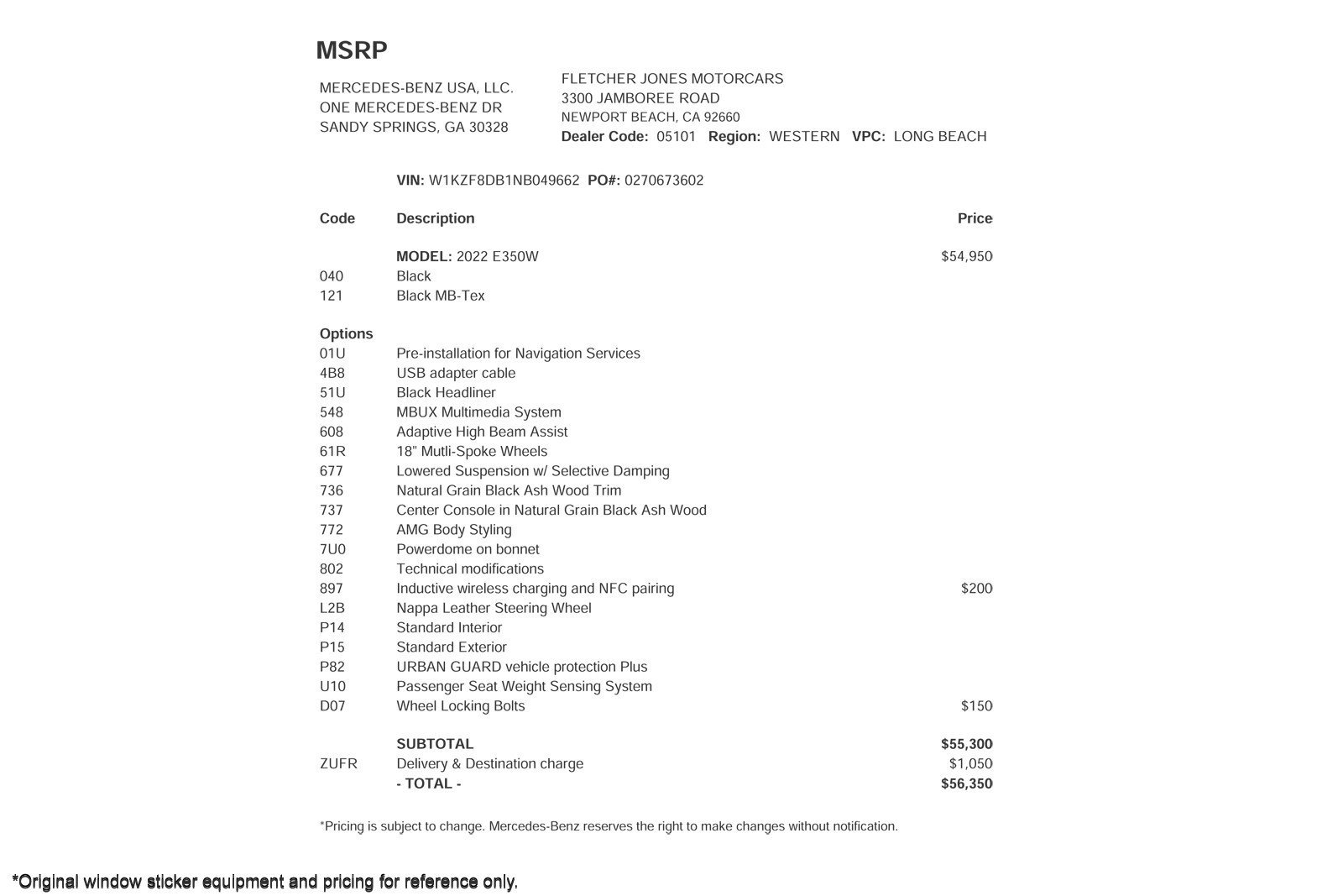 Used 2022 Mercedes-Benz E 350 Sedan image 3