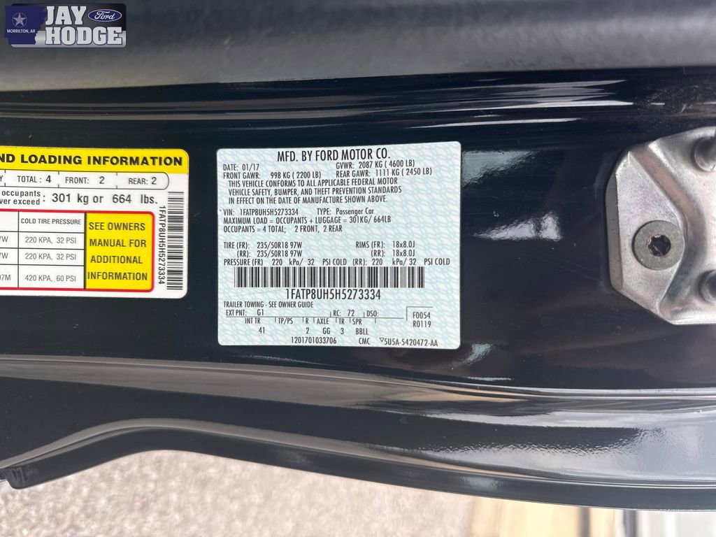 Used 2017 Ford Mustang Premium RWD image 28