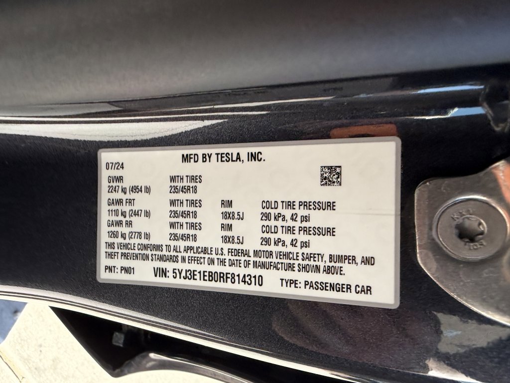 Used 2024 Tesla Model 3 Long Range image 50