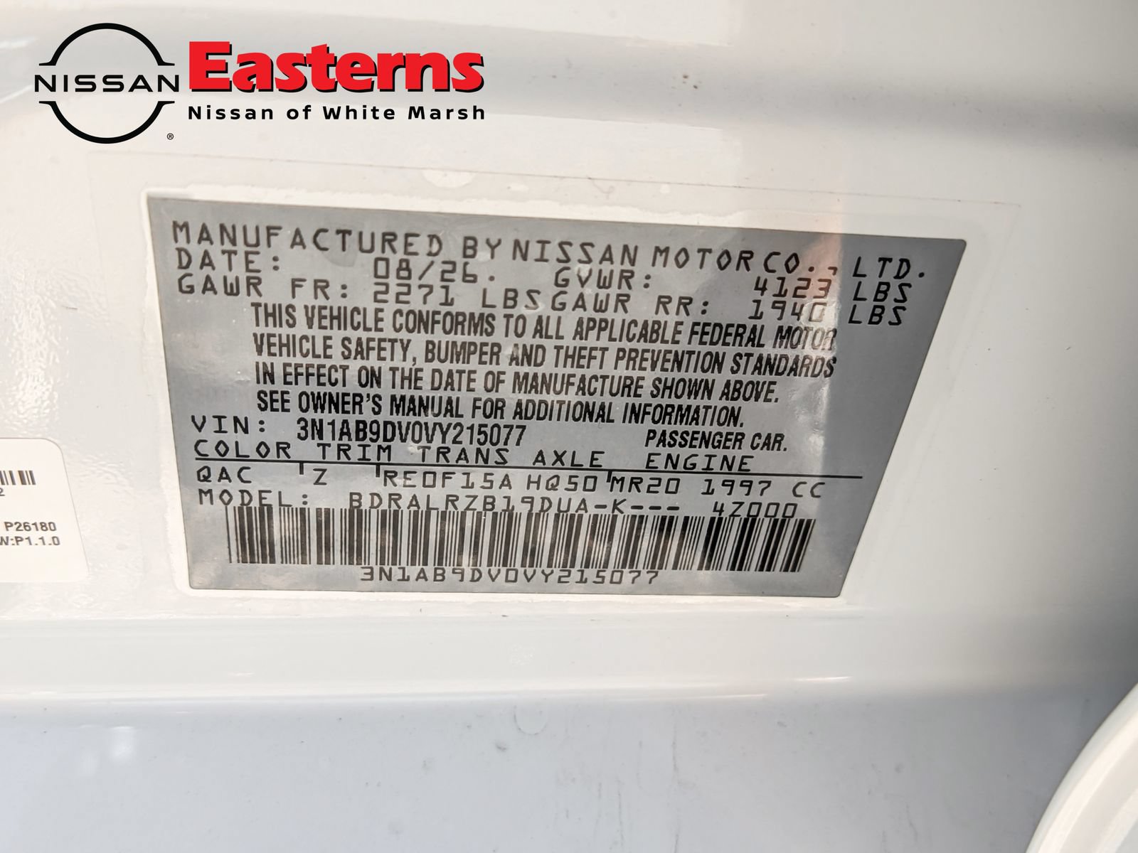 New 2027 Nissan Sentra SR w/ SR Premium Package FWD image 29