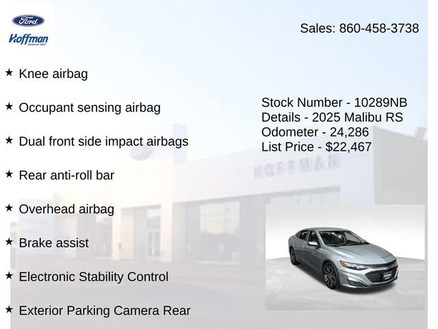 Used 2025 Chevrolet Malibu RS image 20