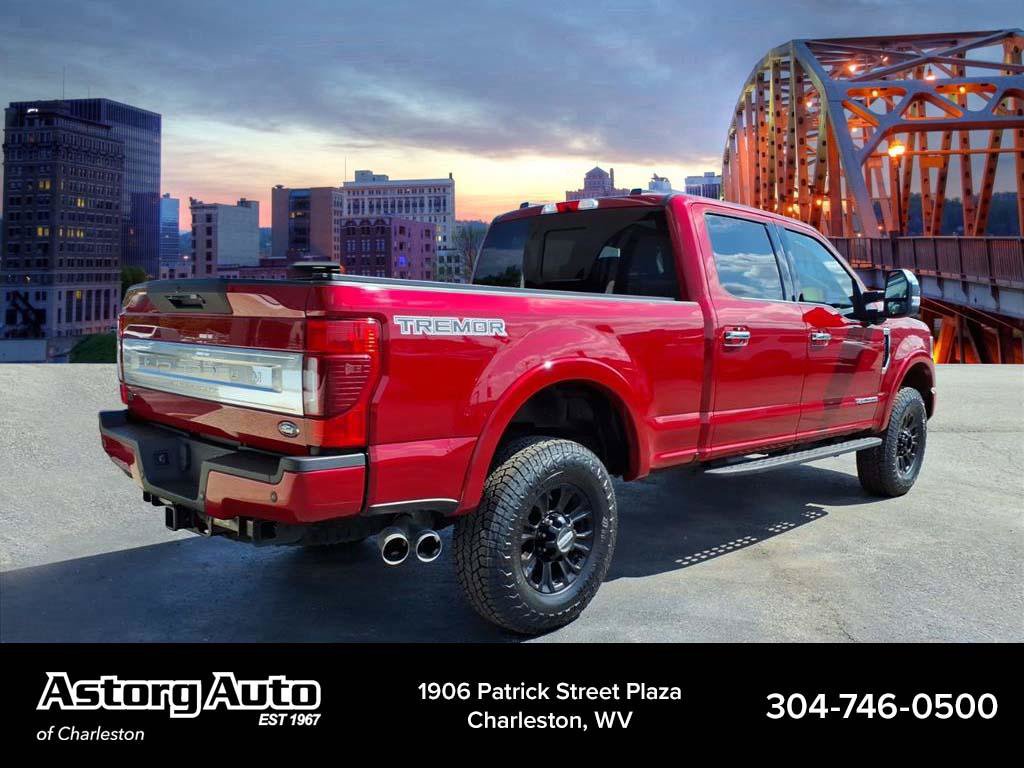Used 2022 Ford F350 Platinum w/ Tremor Off-Road Package AWD/4WD image 3