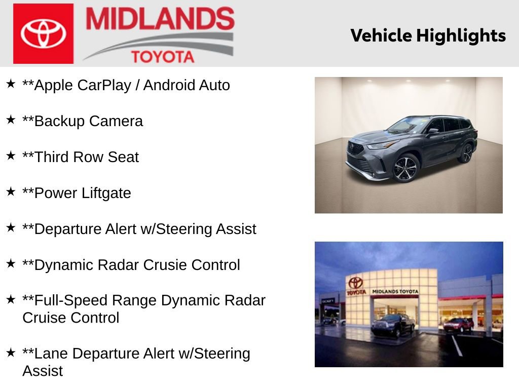 Used 2022 Toyota Highlander XSE FWD image 2