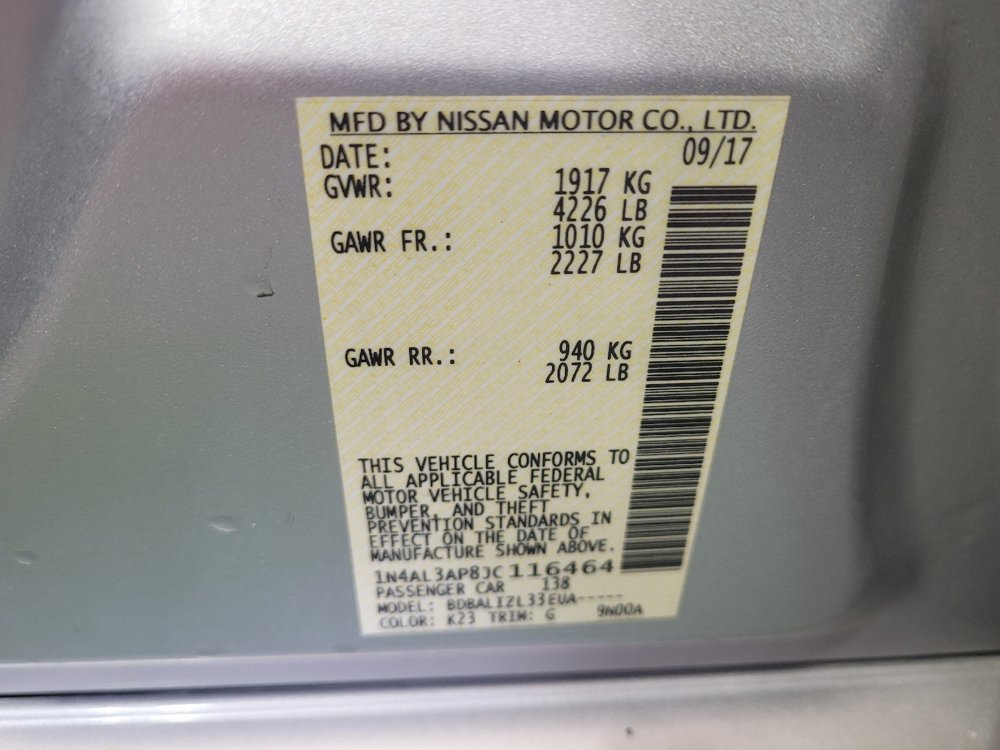 Used 2018 Nissan Altima 2.5 SV FWD image 33