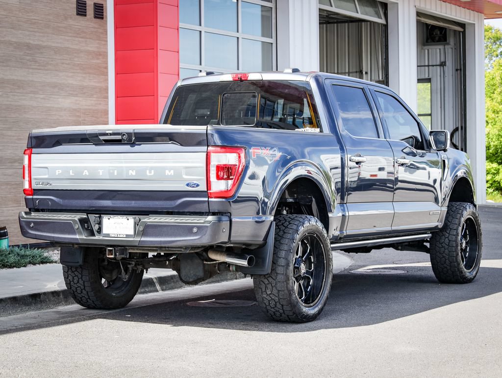 Used 2021 Ford F150 Platinum w/ FX4 Off-Road Package AWD/4WD image 3
