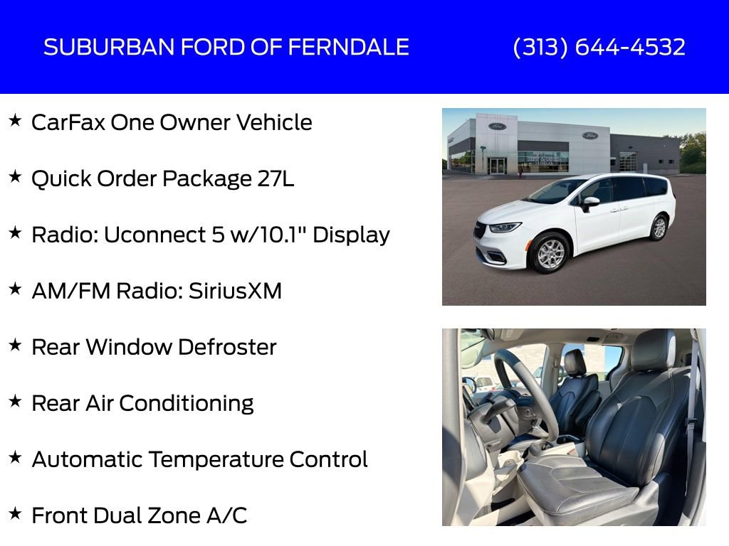 Used 2023 Chrysler Pacifica Touring-L FWD image 4