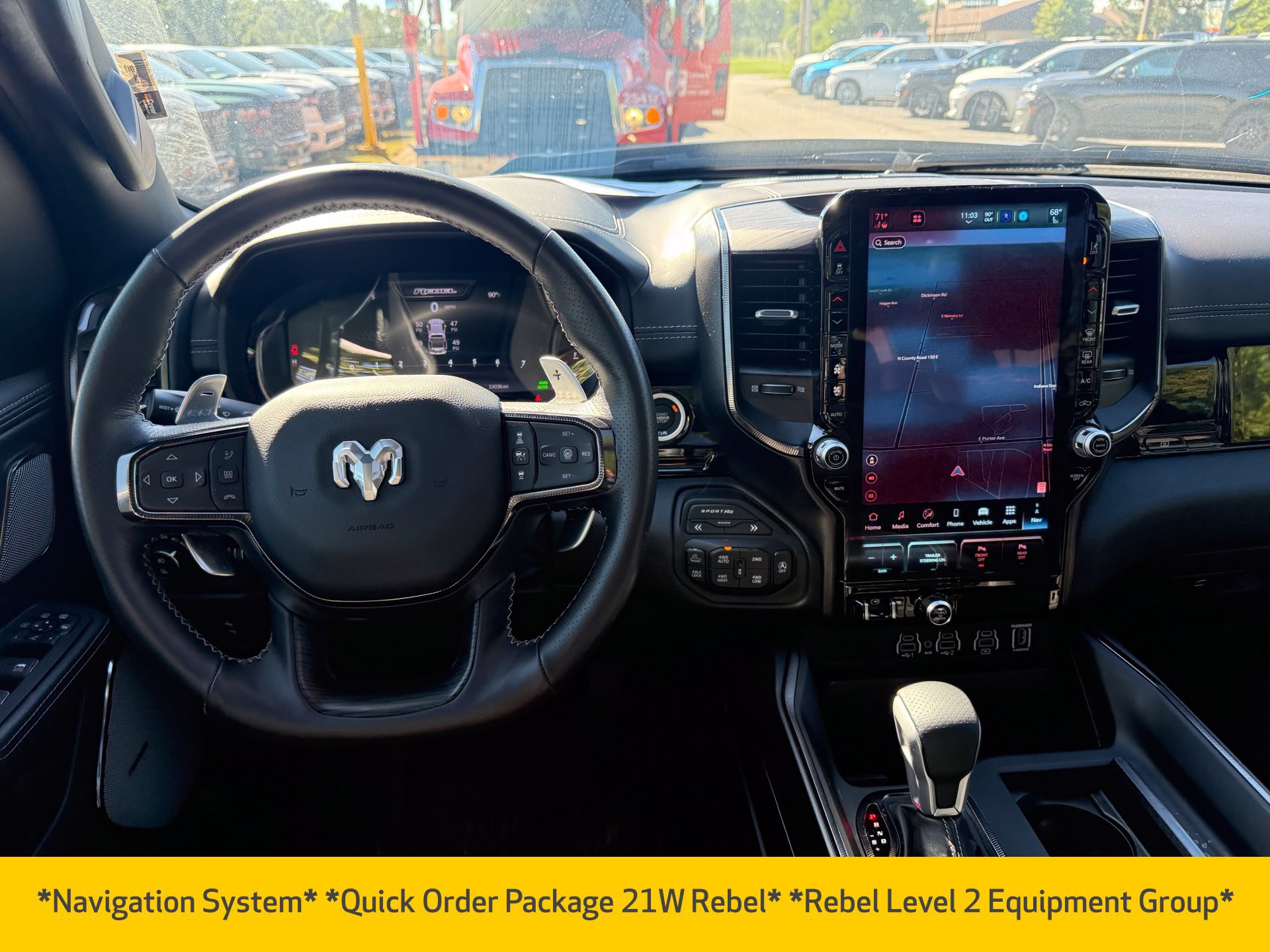 Used 2025 RAM 1500 Rebel w/ Advanced Safety Group II AWD/4WD image 19