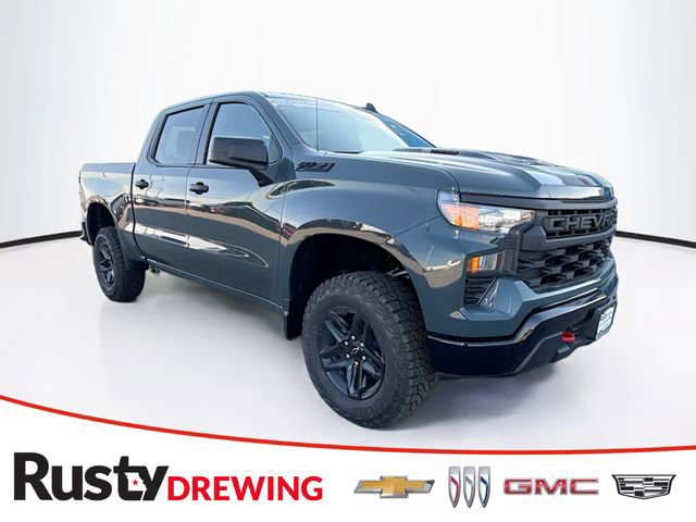 New 2026 Chevrolet Silverado 1500 Custom Trail Boss w/ LPO, Dark Essentials Package