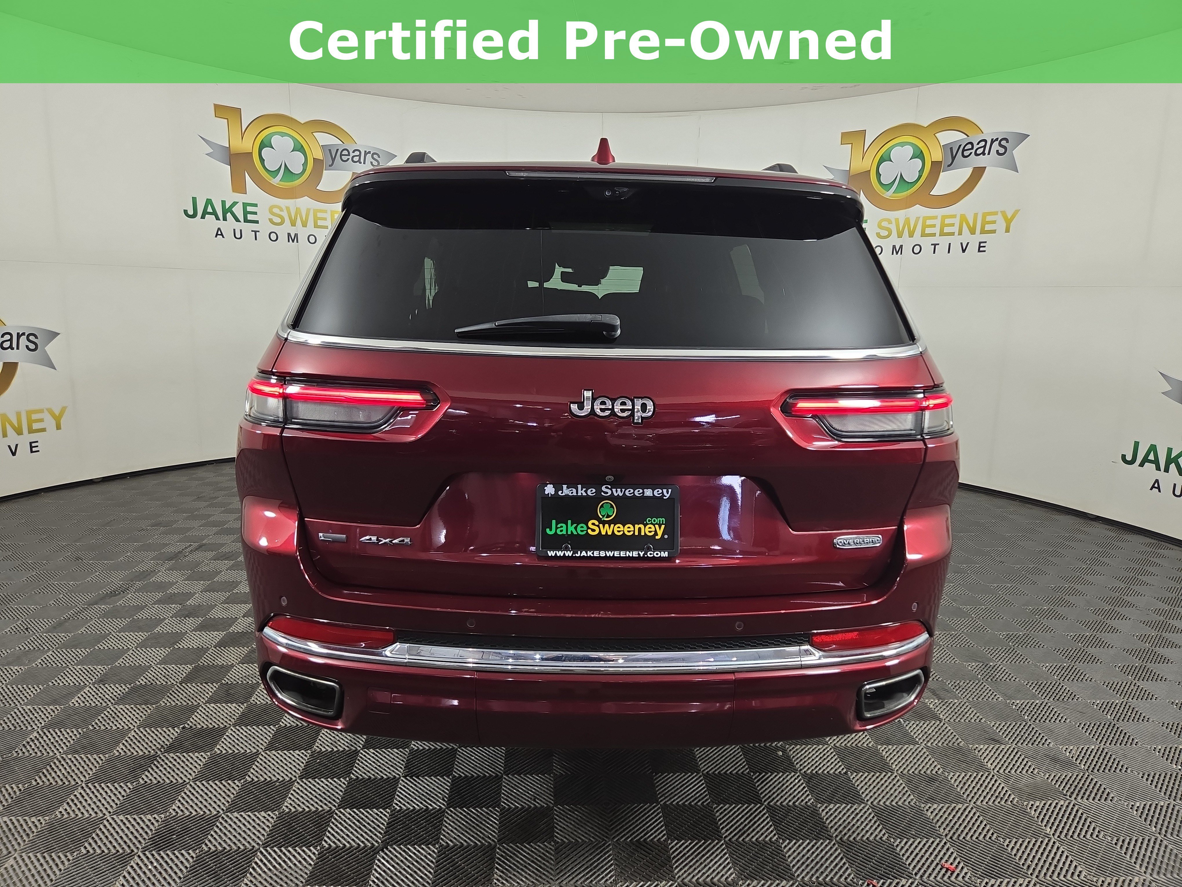 Certified 2021 Jeep Grand Cherokee L Overland w/ Advanced Protech Group III AWD/4WD image 9
