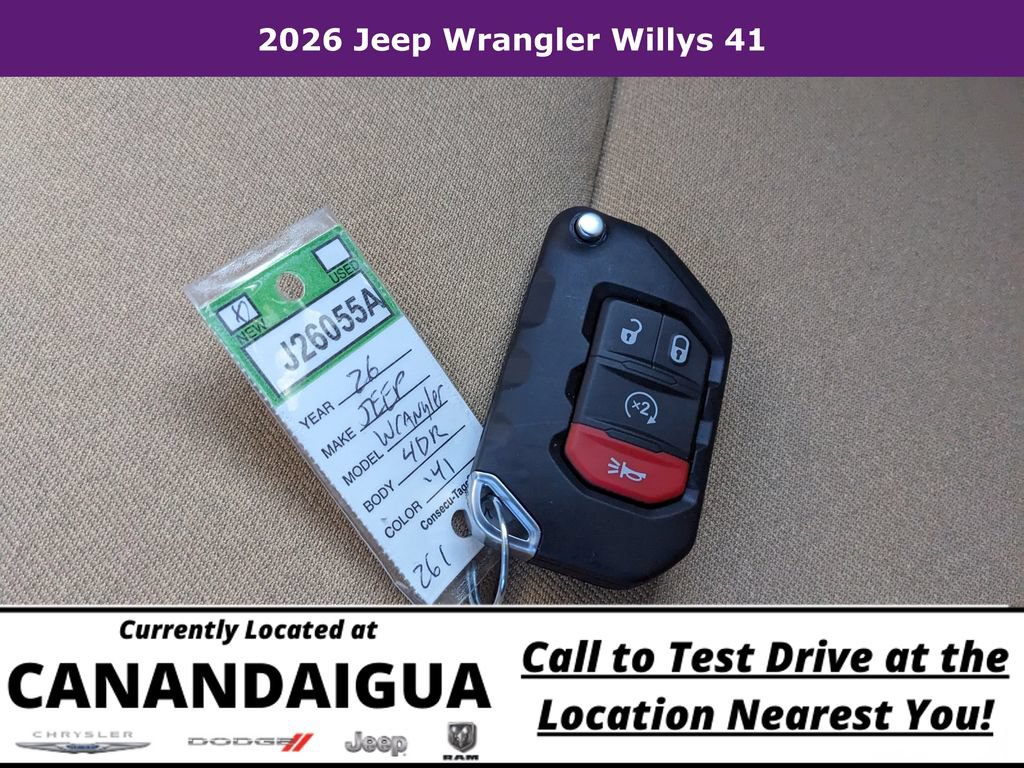New 2026 Jeep Wrangler Unlimited Sport AWD/4WD image 34