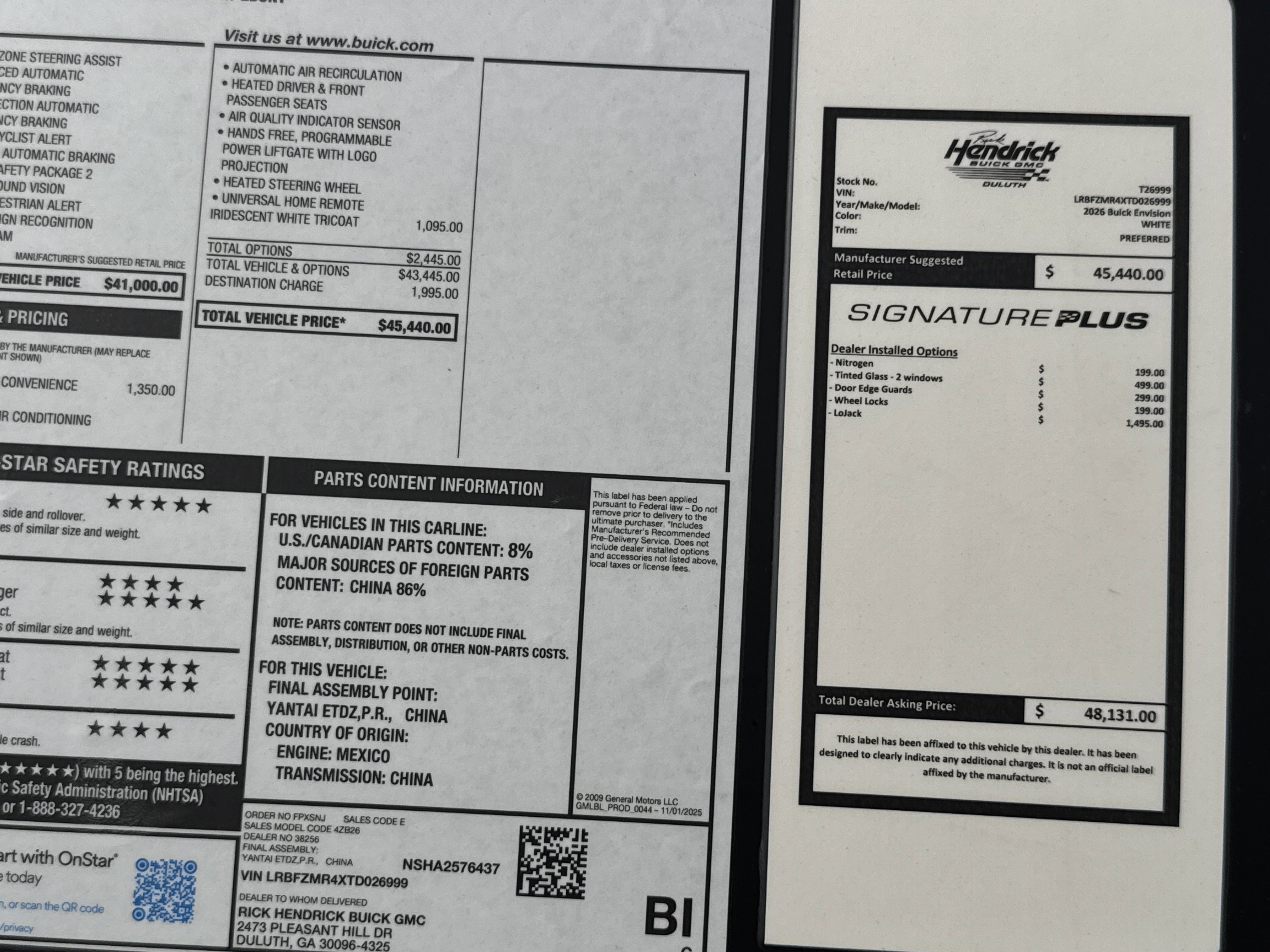 New 2026 Buick Envision Preferred image 37