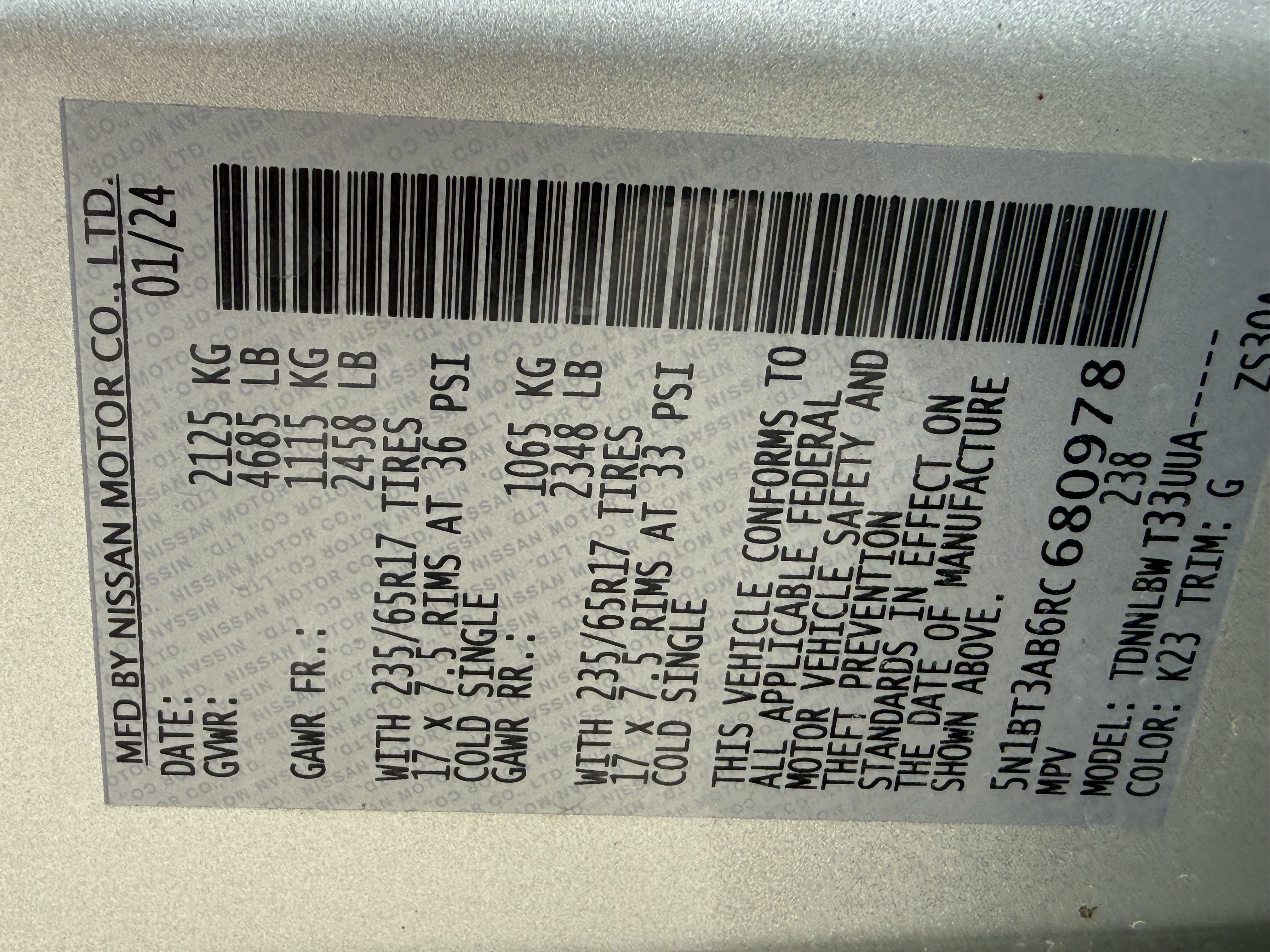 Used 2024 Nissan Rogue S AWD/4WD image 32