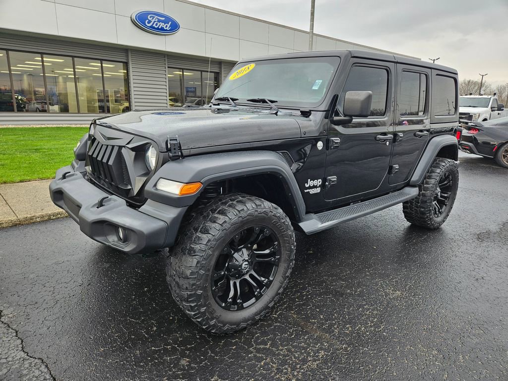 Used 2018 Jeep Wrangler Unlimited Sport S AWD/4WD image 2