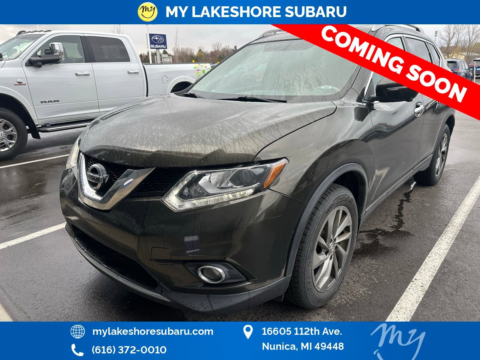 Used 2015 Nissan Rogue SL w/ SL Premium Package image 3