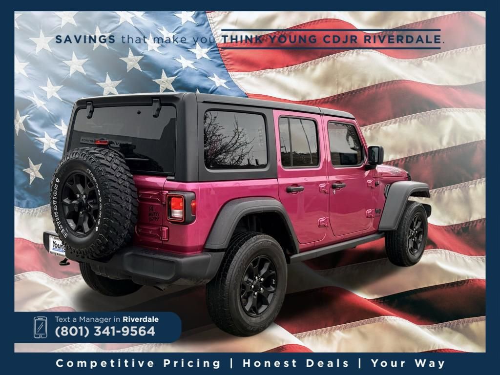 Used 2022 Jeep Wrangler Unlimited Sport image 5