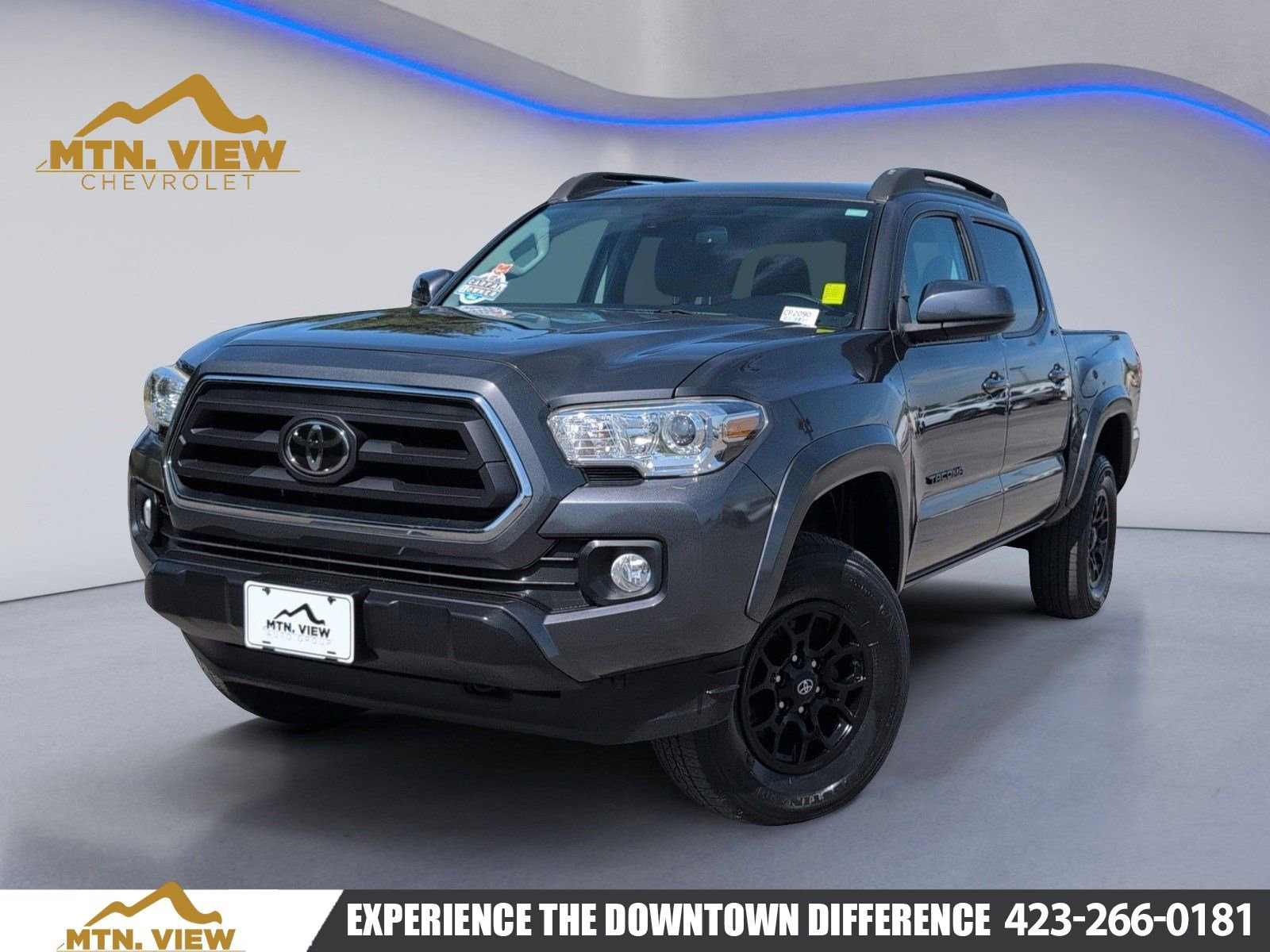 Used 2021 Toyota Tacoma SR5 w/ Blackout Package (TMS) AWD/4WD image 1