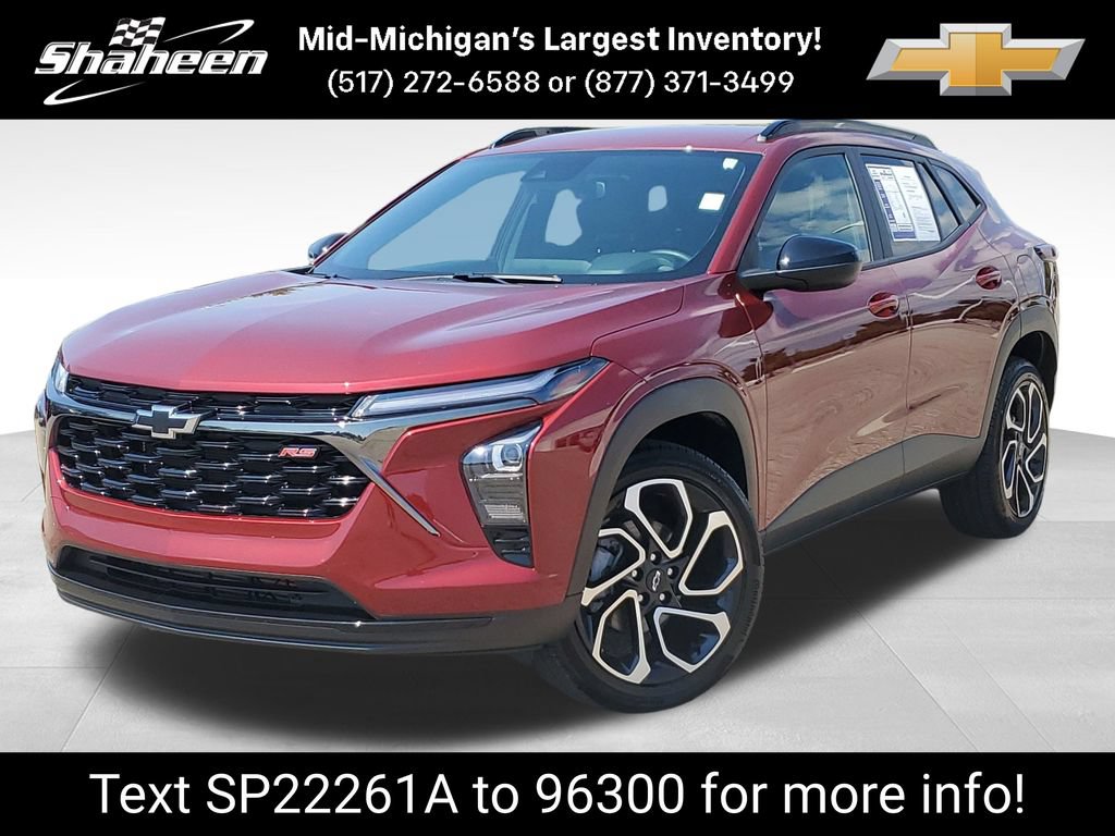 Certified 2024 Chevrolet Trax RS w/ Driver Confidence Package