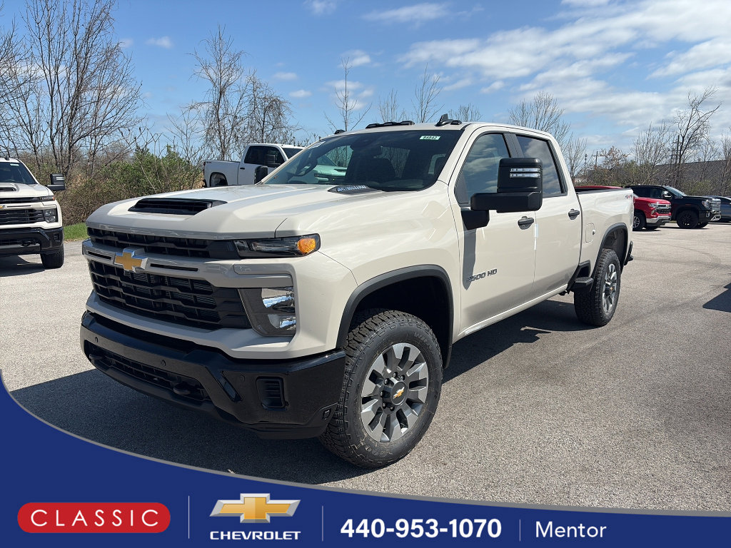 New 2026 Chevrolet Silverado 2500 Custom w/ Custom Value Package AWD/4WD video 1