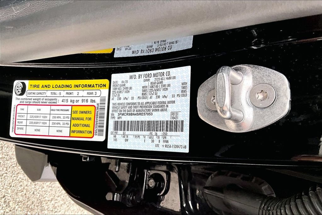 Certified 2025 Ford Bronco Sport Big Bend w/ Convenience Package AWD/4WD image 32