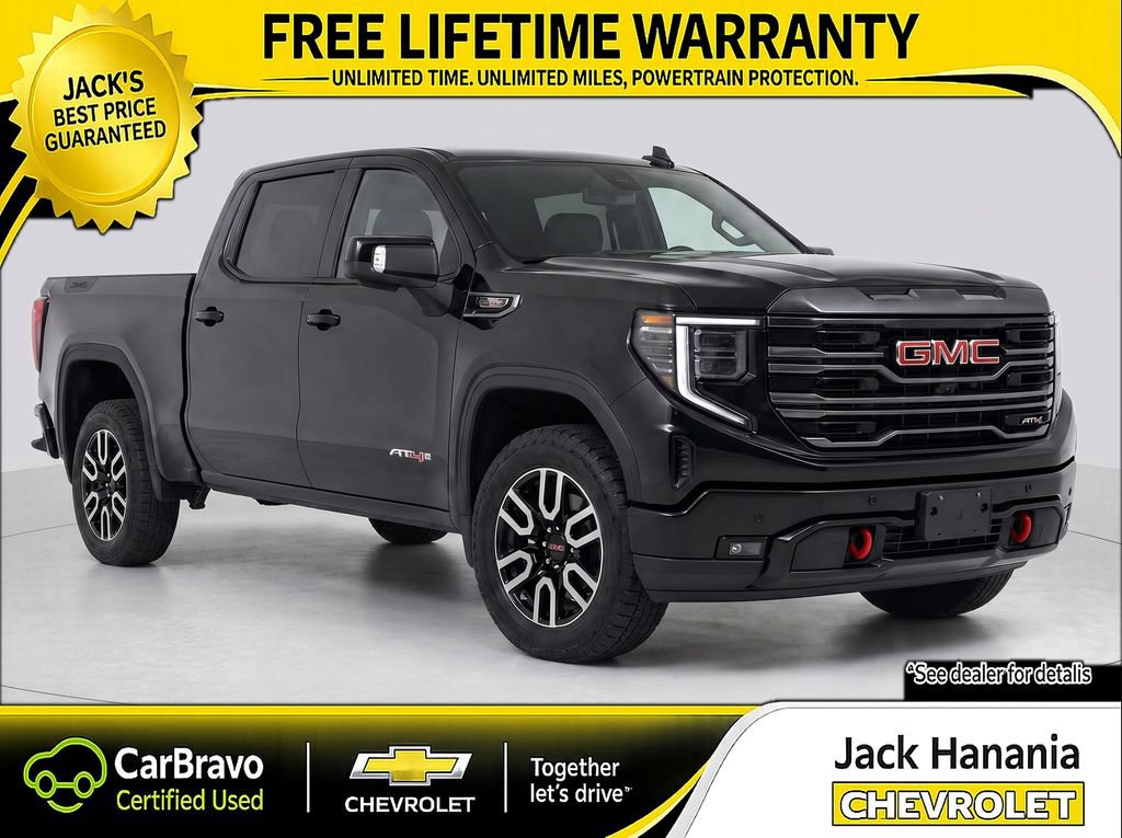 Certified 2025 GMC Sierra 1500 AT4 w/ Technology Package AWD/4WD image 1