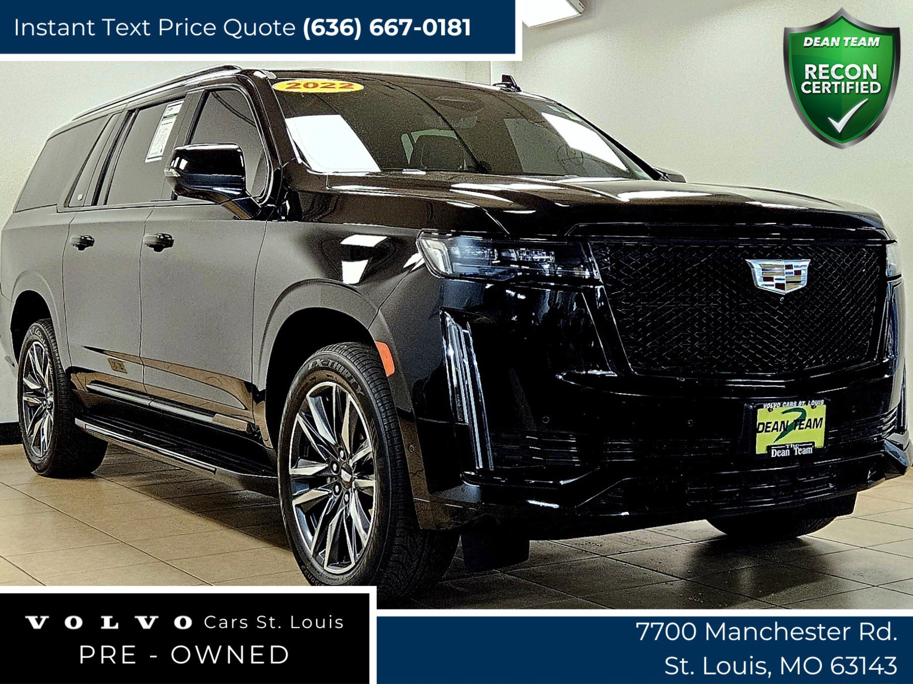 Used 2022 Cadillac Escalade ESV Sport AWD/4WD image 1