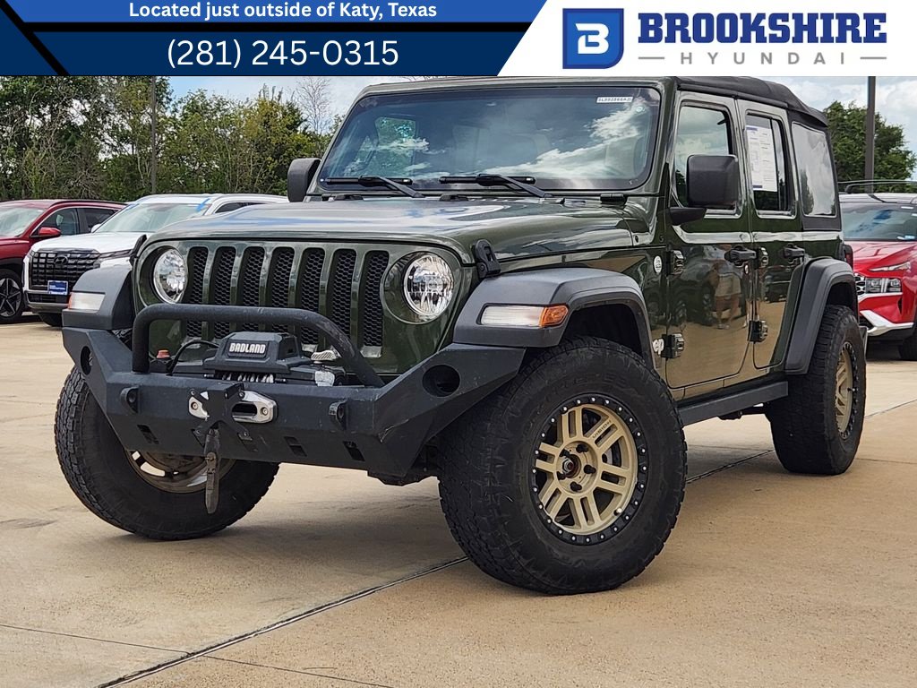 Used 2020 Jeep Wrangler Unlimited Sport AWD/4WD image 1