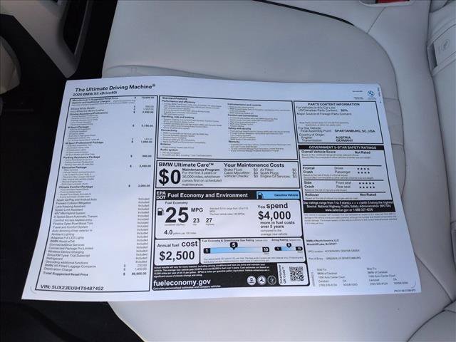 New 2026 BMW X5 xDrive40i w/ Executive Package AWD/4WD image 17