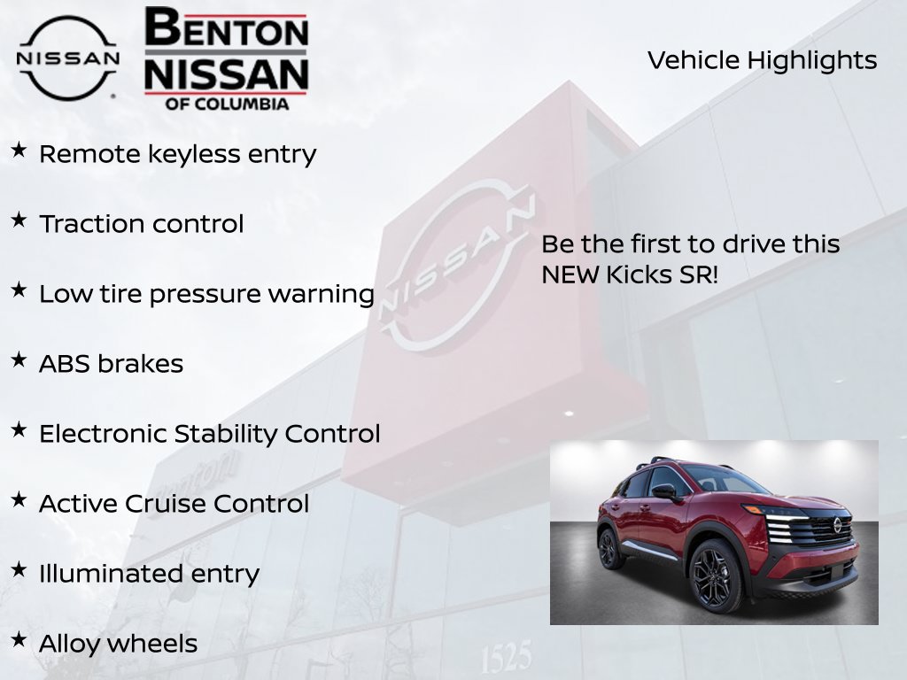 New 2027 Nissan Kicks SR w/ SR Premium Package FWD image 11
