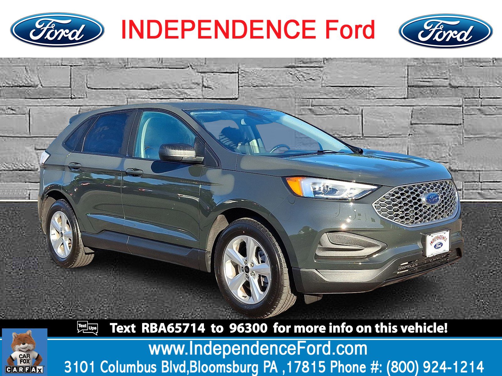 Certified 2024 Ford Edge SE image 1