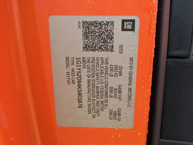 Used 2019 Chevrolet Corvette ZR1 image 18