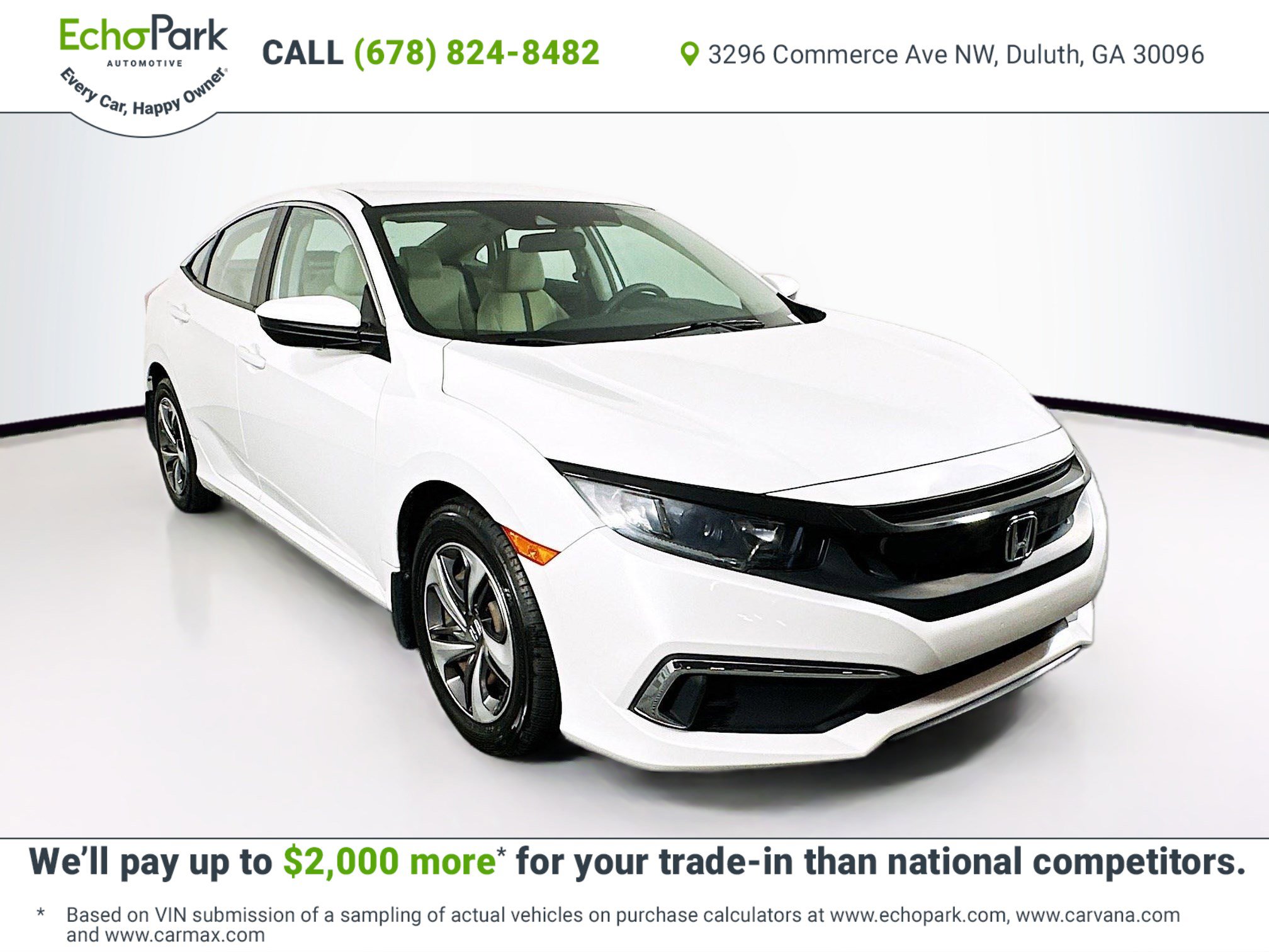 Used 2019 Honda Civic LX