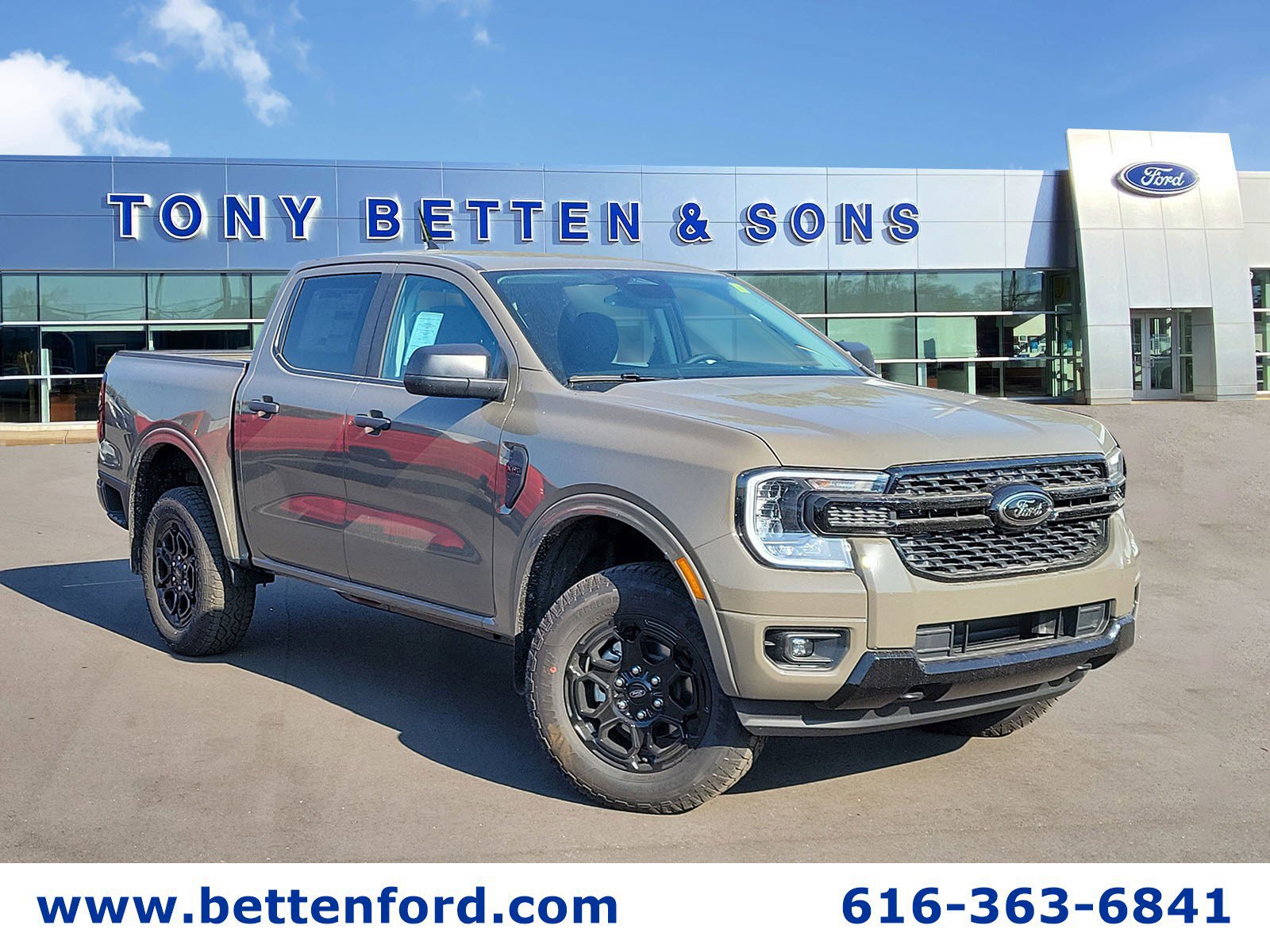 New 2025 Ford Ranger XLT w/ Black Appearance Package image 1