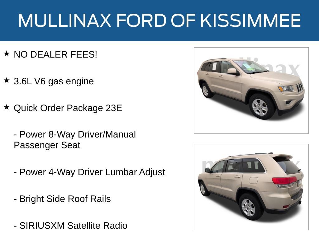 Used 2014 Jeep Grand Cherokee Laredo w/ Quick Order Package 23E image 13