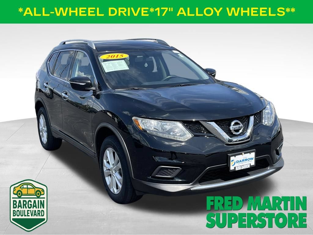 Used 2015 Nissan Rogue SV AWD/4WD image 1
