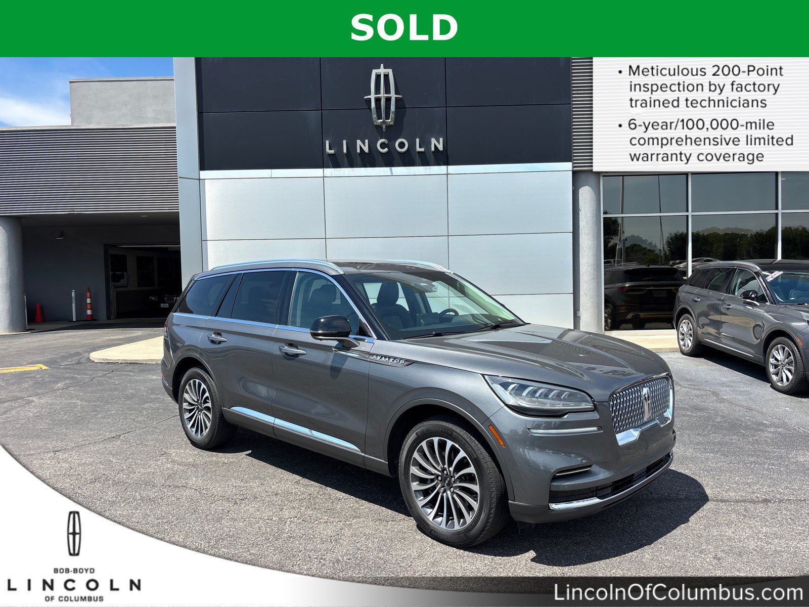 Certified 2023 Lincoln Aviator Reserve w/ Elements Package Plus