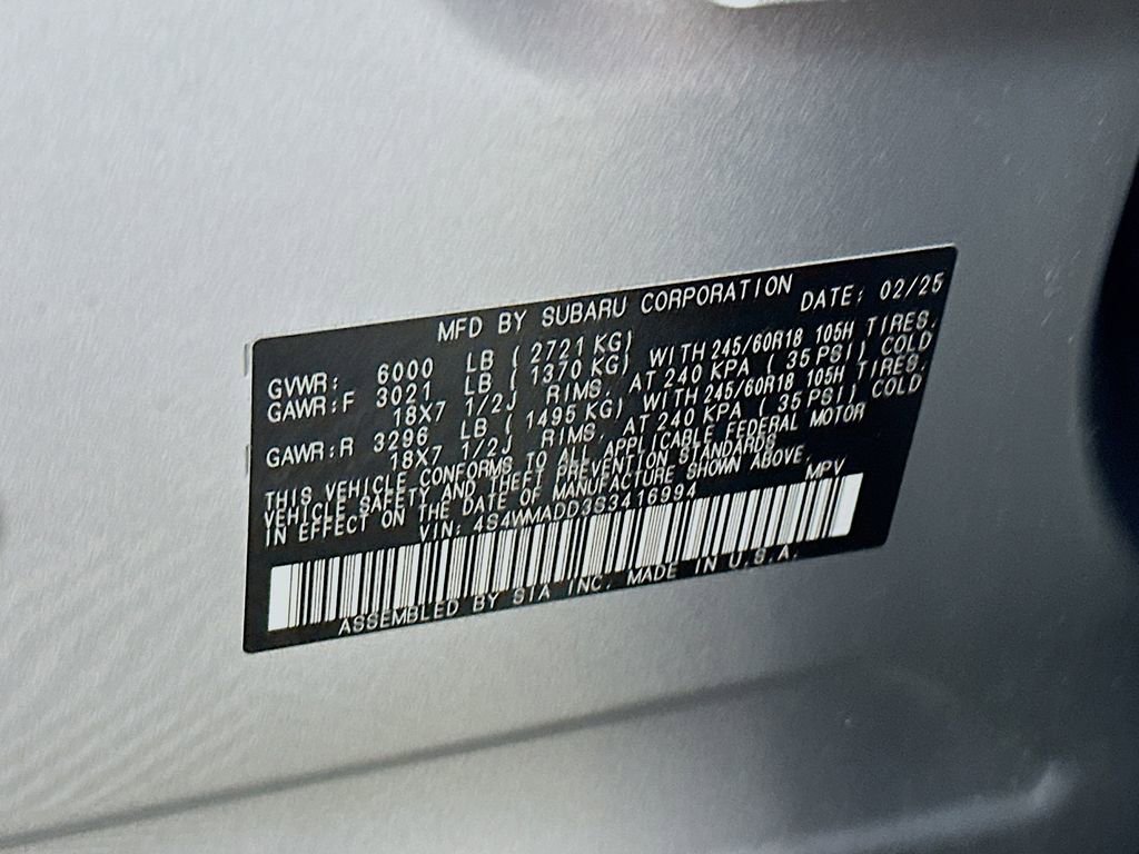 Used 2025 Subaru Ascent Premium image 27