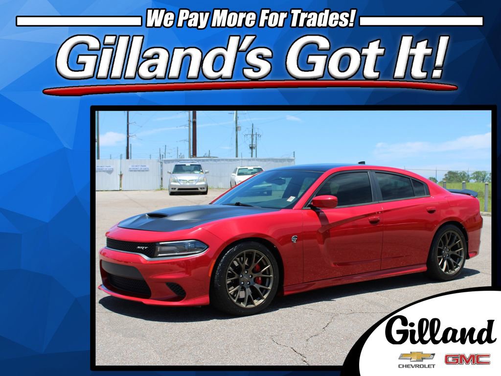 Used 2016 Dodge Charger SRT Hellcat w/ Harman/Kardon Audio Group RWD image 1