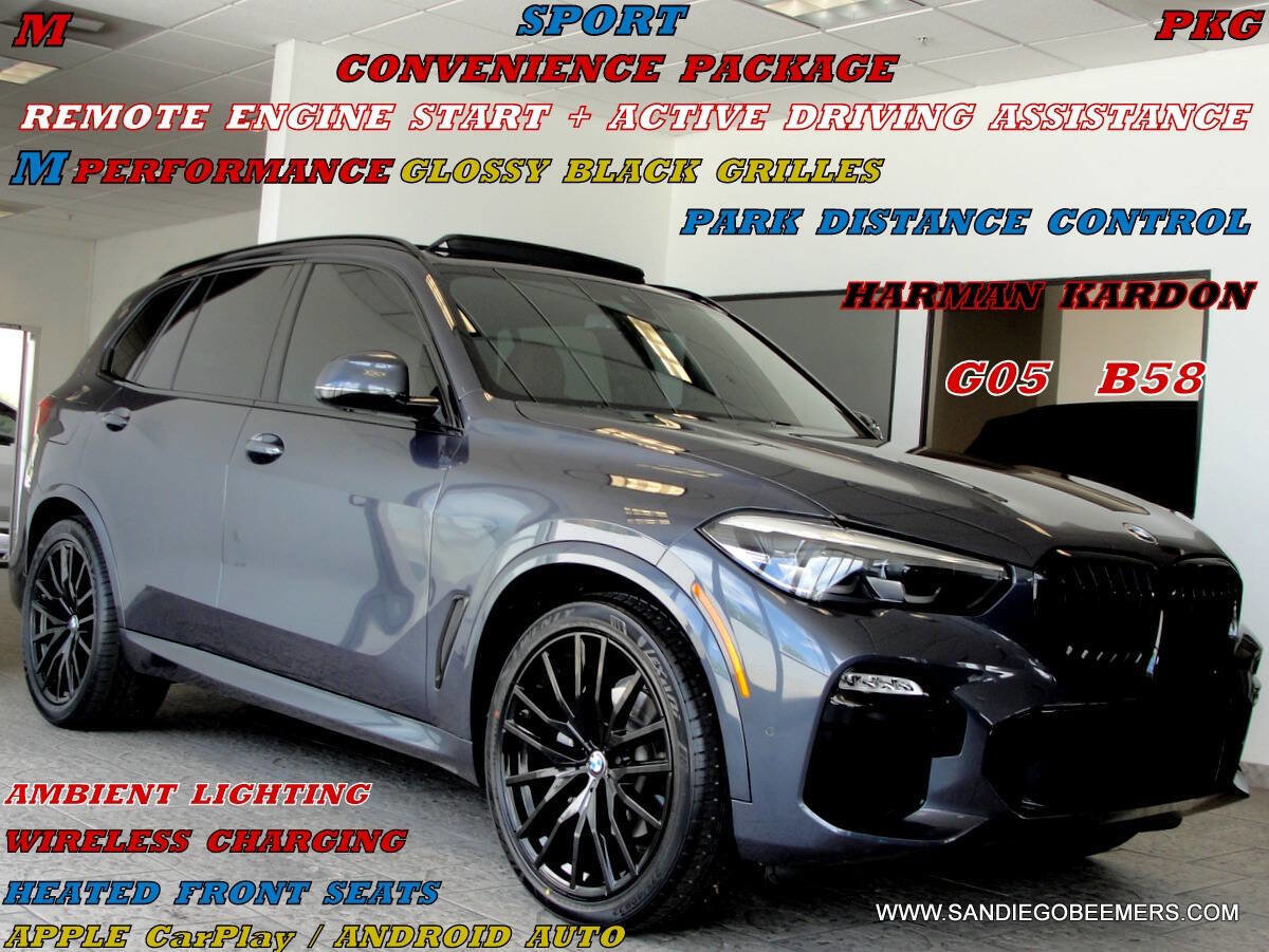 Used 2020 BMW X5 sDrive40i w/ M Sport Package image 1