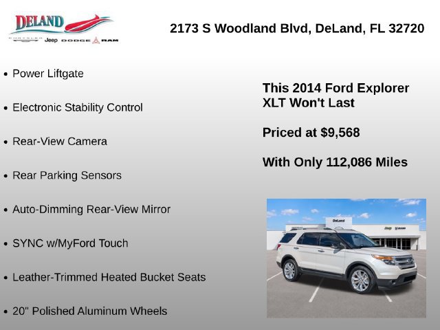 Used 2014 Ford Explorer XLT w/ Equipment Group 202A FWD image 22