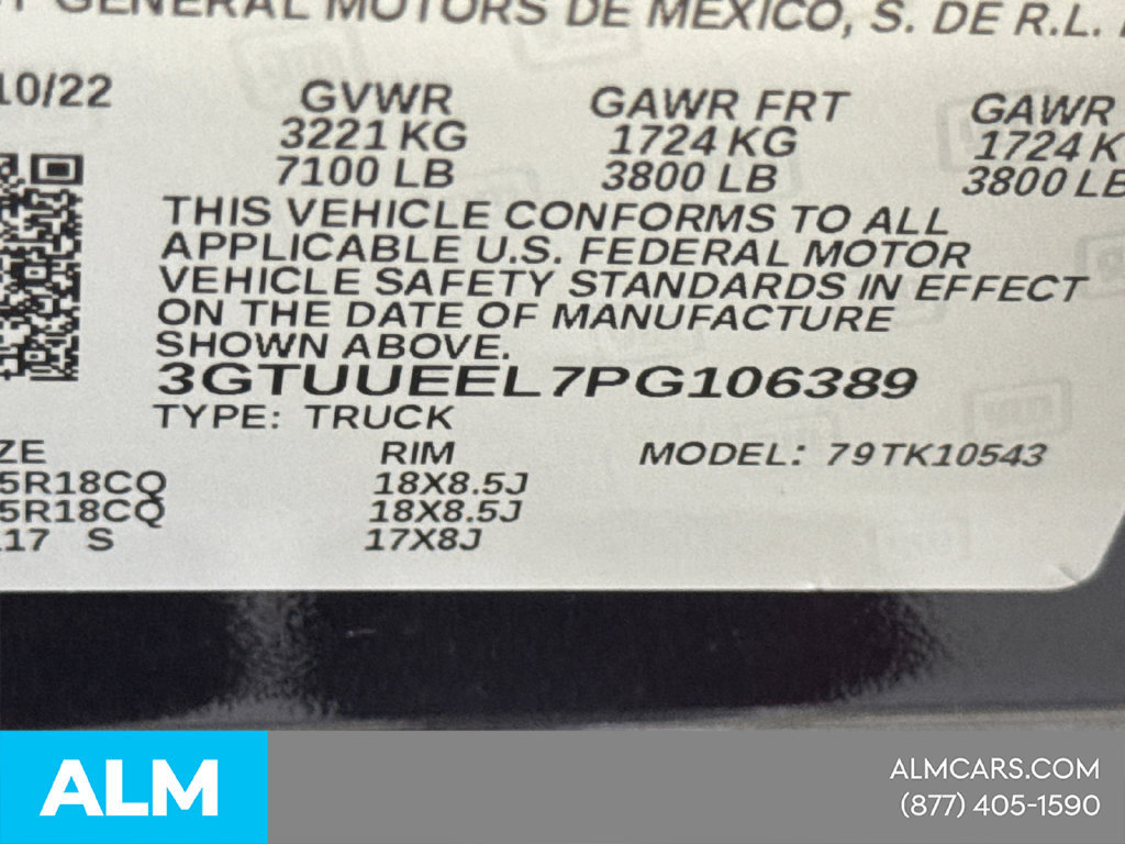 Used 2023 GMC Sierra 1500 AT4 w/ AT4 Premium Package AWD/4WD image 38