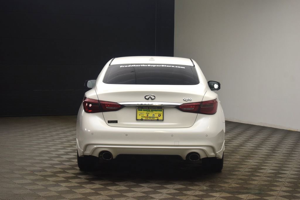 Used 2021 INFINITI Q50 Luxe w/ Seat & Sound Package RWD image 6