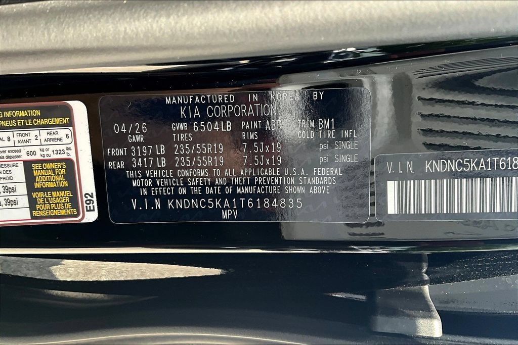 New 2026 Kia Carnival EX FWD image 13